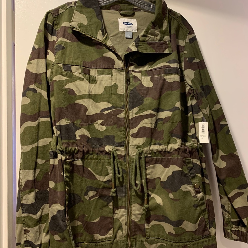 NWT camo jacket